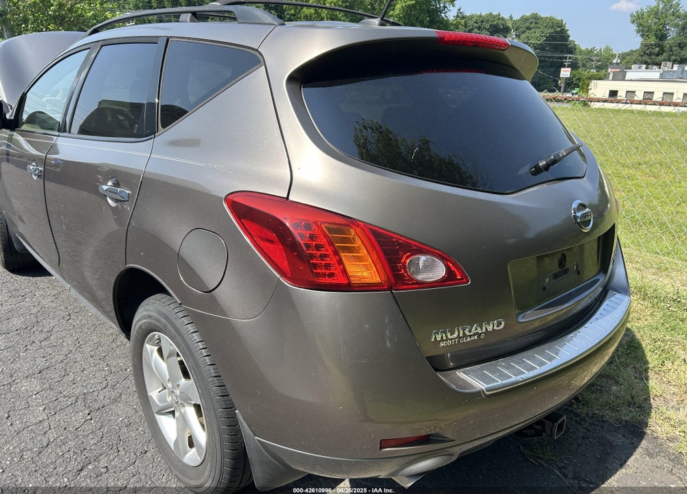2010 NISSAN MURANO VIN: JN8AZ1MU2AW008276