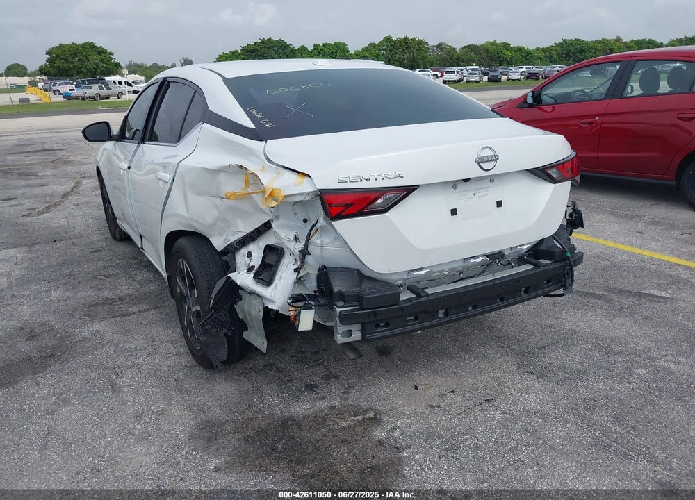 2025 NISSAN SENTRA SV VIN: 3N1AB8CV1SY287879