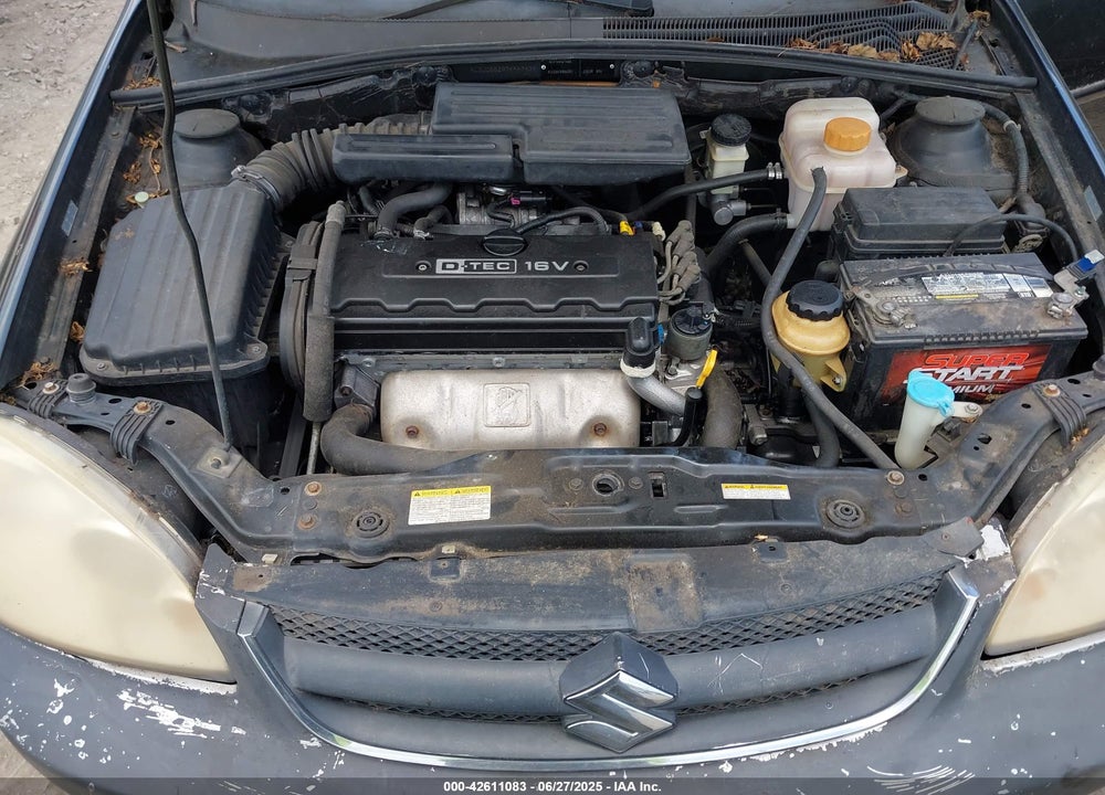 2007 SUZUKI FORENZA VIN: KL5JD86Z97K667621