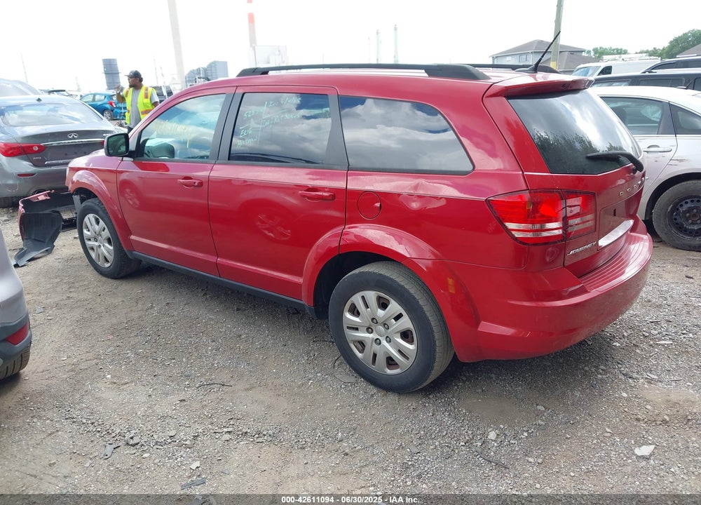 2016 DODGE JOURNEY SE VIN: 3C4PDCAB1GT119936