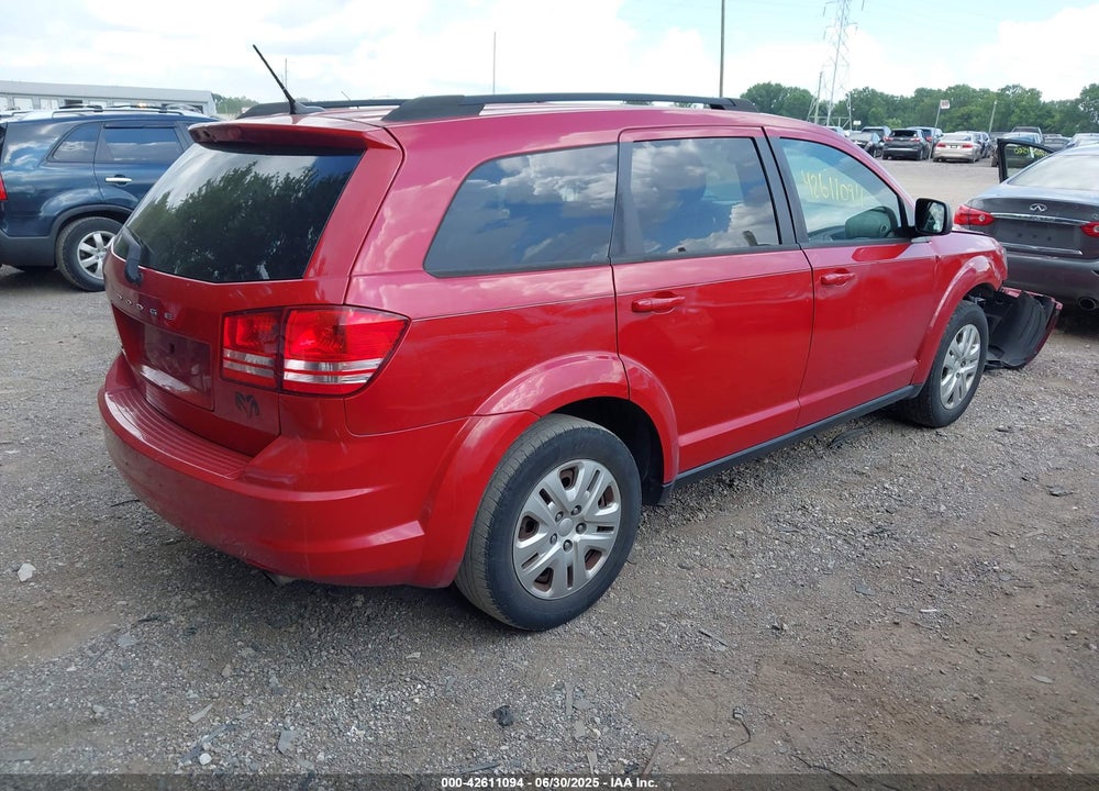 2016 DODGE JOURNEY SE VIN: 3C4PDCAB1GT119936