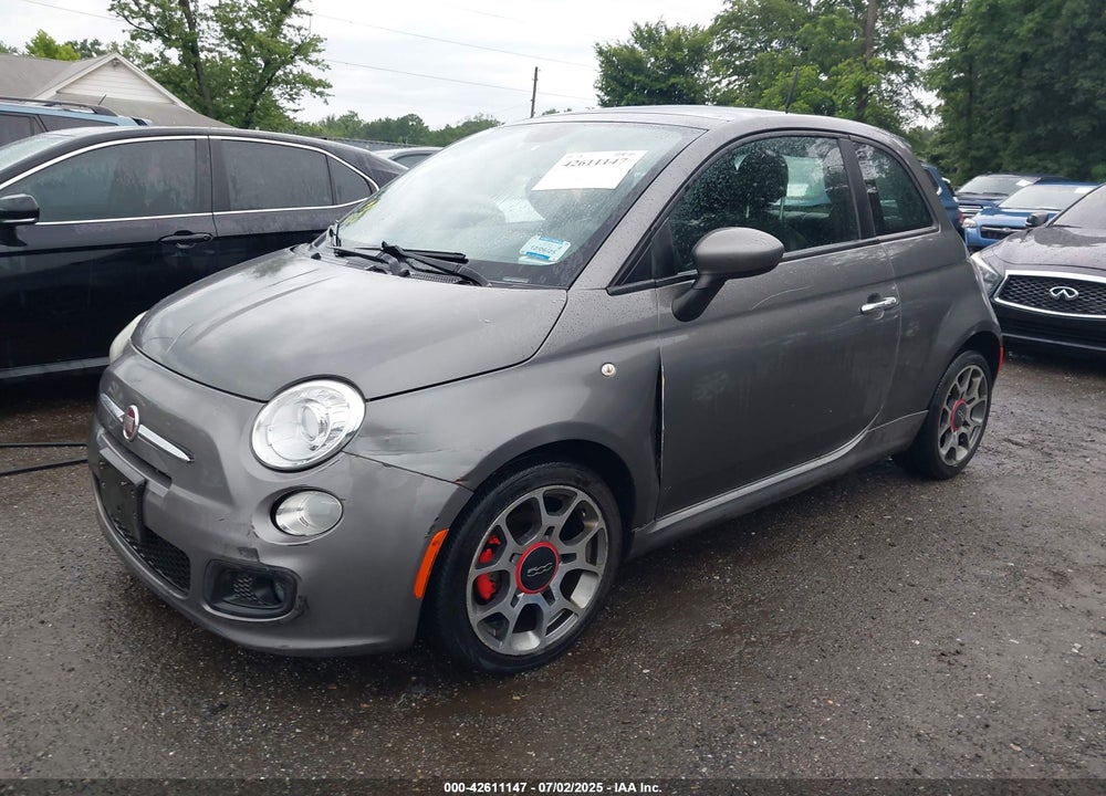 2012 FIAT 500 VIN: 3C3CFFBR8CT233467