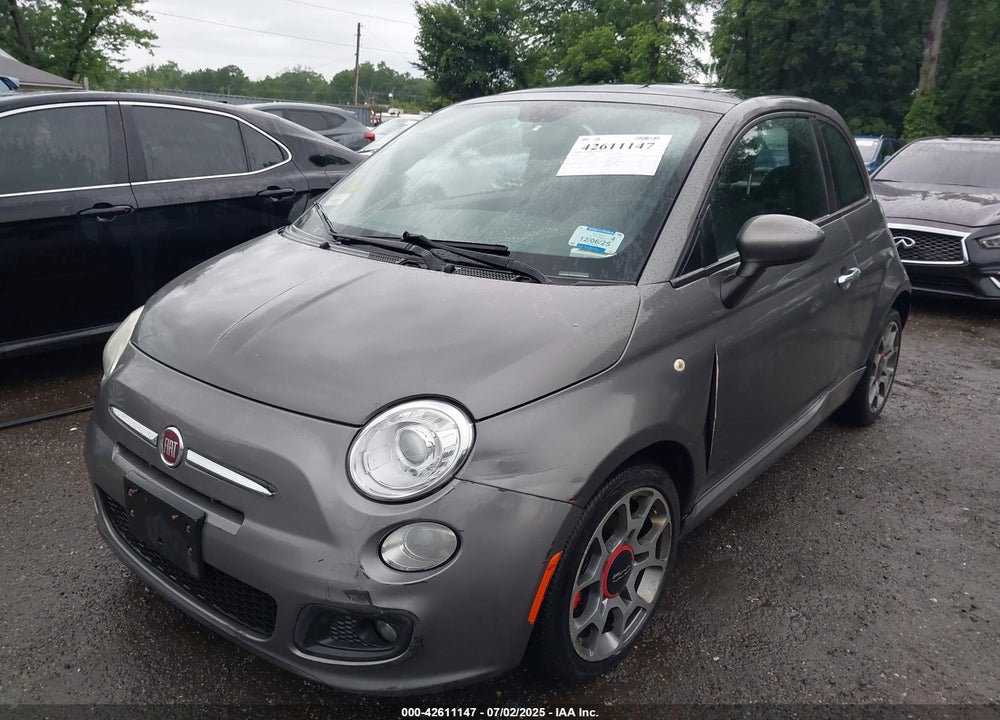 2012 FIAT 500 VIN: 3C3CFFBR8CT233467