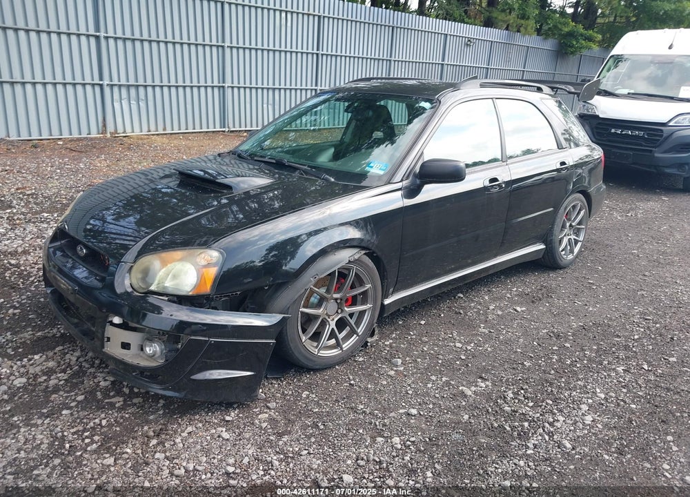 2005 SUBARU IMPREZA WRX VIN: JF1GG29605G803375