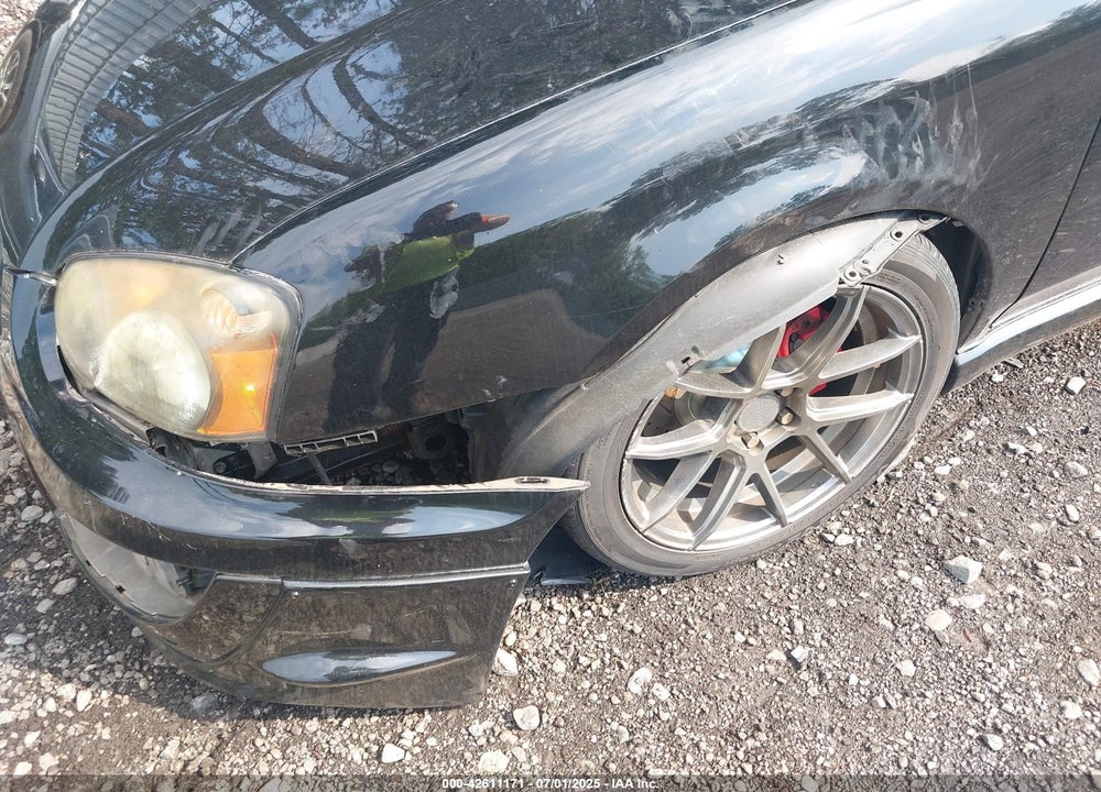2005 SUBARU IMPREZA WRX VIN: JF1GG29605G803375