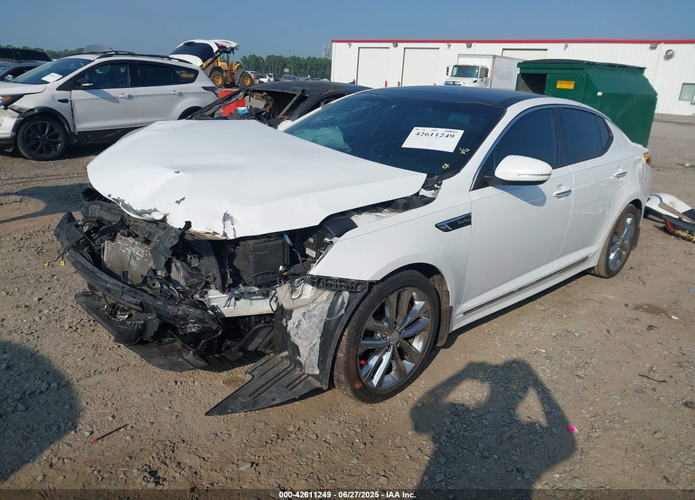 2015 KIA OPTIMA SXL TURBO VIN: 5XXGR4A65FG375128
