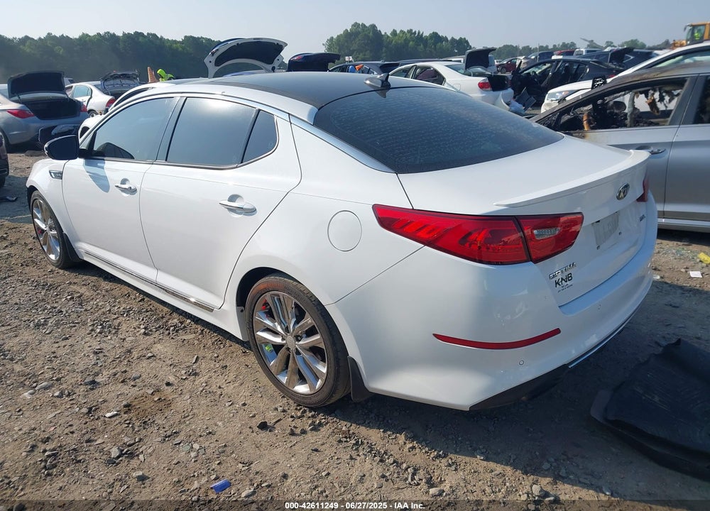 2015 KIA OPTIMA SXL TURBO VIN: 5XXGR4A65FG375128