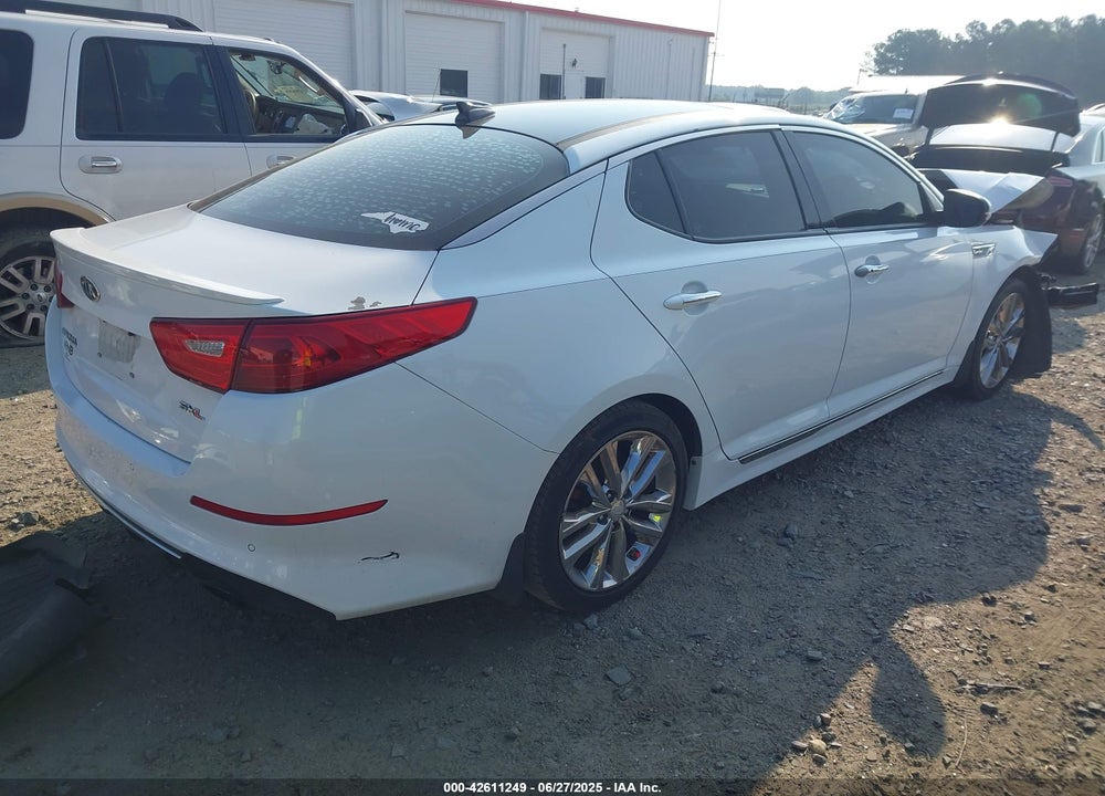 2015 KIA OPTIMA SXL TURBO VIN: 5XXGR4A65FG375128