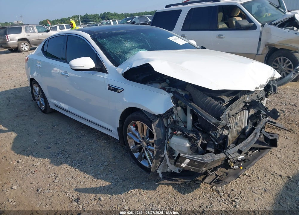 2015 KIA OPTIMA SXL TURBO VIN: 5XXGR4A65FG375128