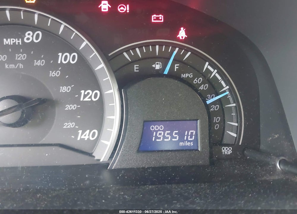 2012 TOYOTA CAMRY VIN: 4T4BF1FK4CR207561