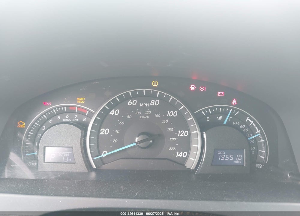2012 TOYOTA CAMRY VIN: 4T4BF1FK4CR207561