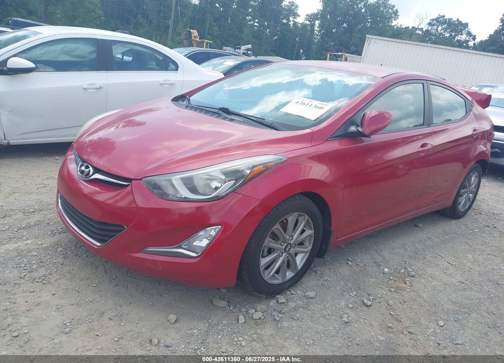 2015 HYUNDAI ELANTRA VIN: KMHDH4AE7FU350685