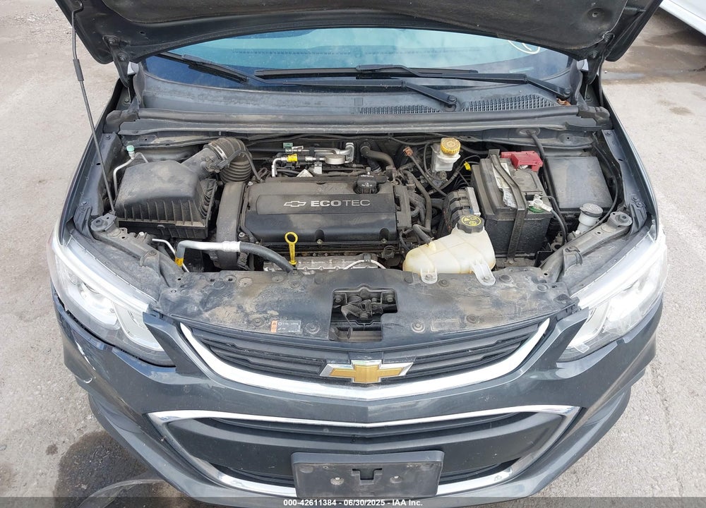2017 CHEVROLET SONIC VIN: 1G1JD5SH4H4116646