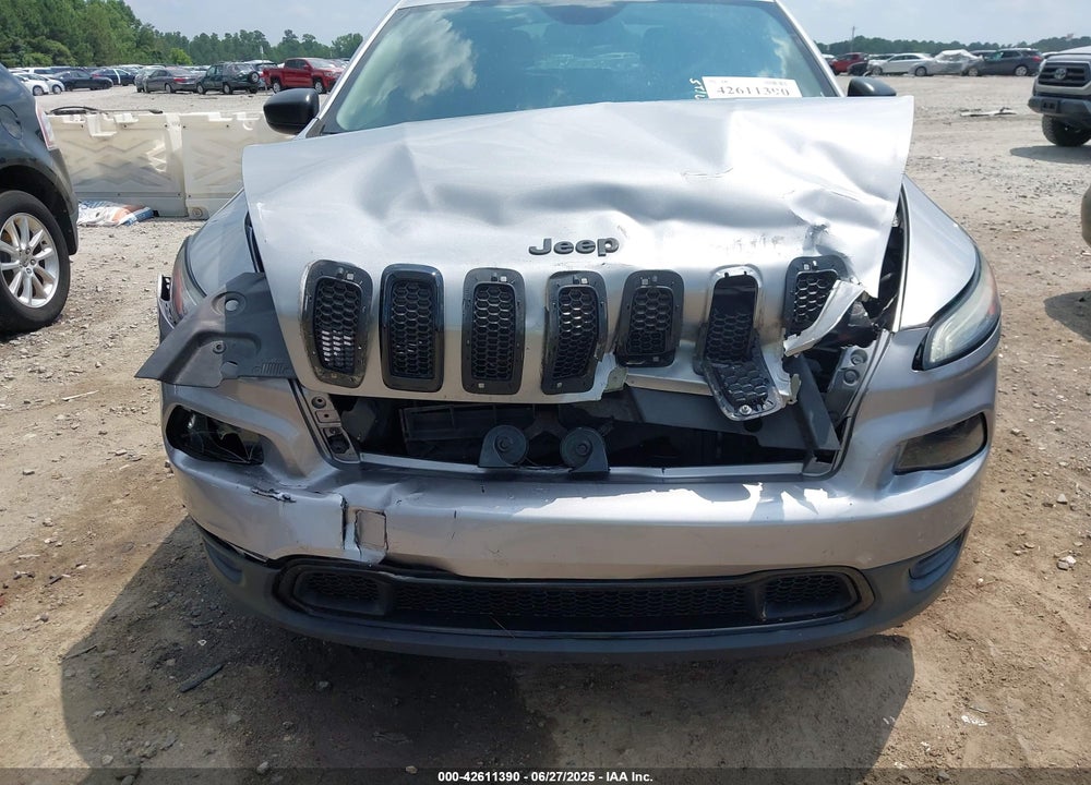 2016 JEEP CHEROKEE VIN: 1C4PJLAB7GW307900