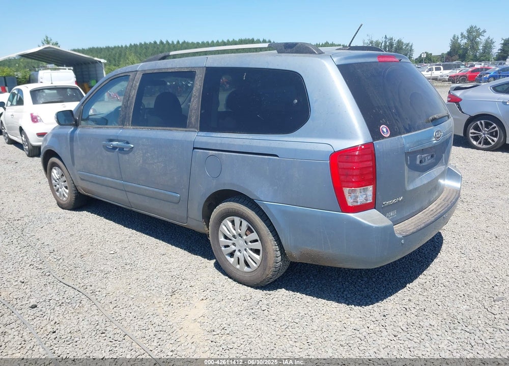 2012 KIA SEDONA LX VIN: KNDMG4C73C6461093