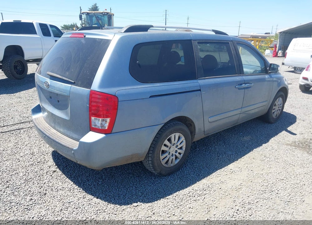 2012 KIA SEDONA LX VIN: KNDMG4C73C6461093