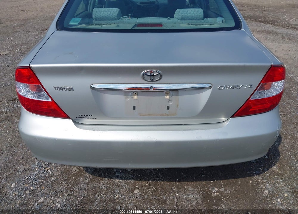2004 TOYOTA CAMRY LE VIN: 4T1BE32K04U823886