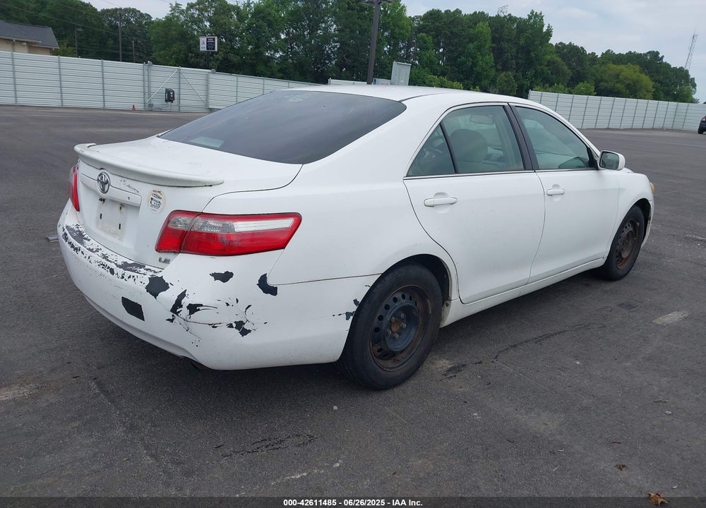 2007 TOYOTA CAMRY VIN: 4T1BE46K87U597603
