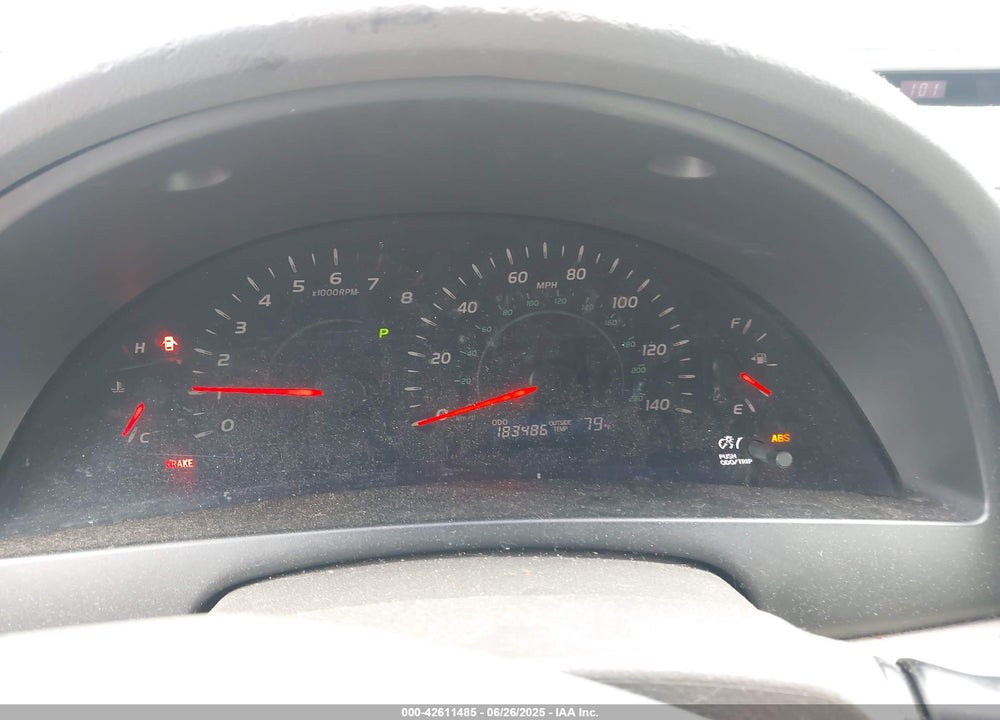2007 TOYOTA CAMRY VIN: 4T1BE46K87U597603