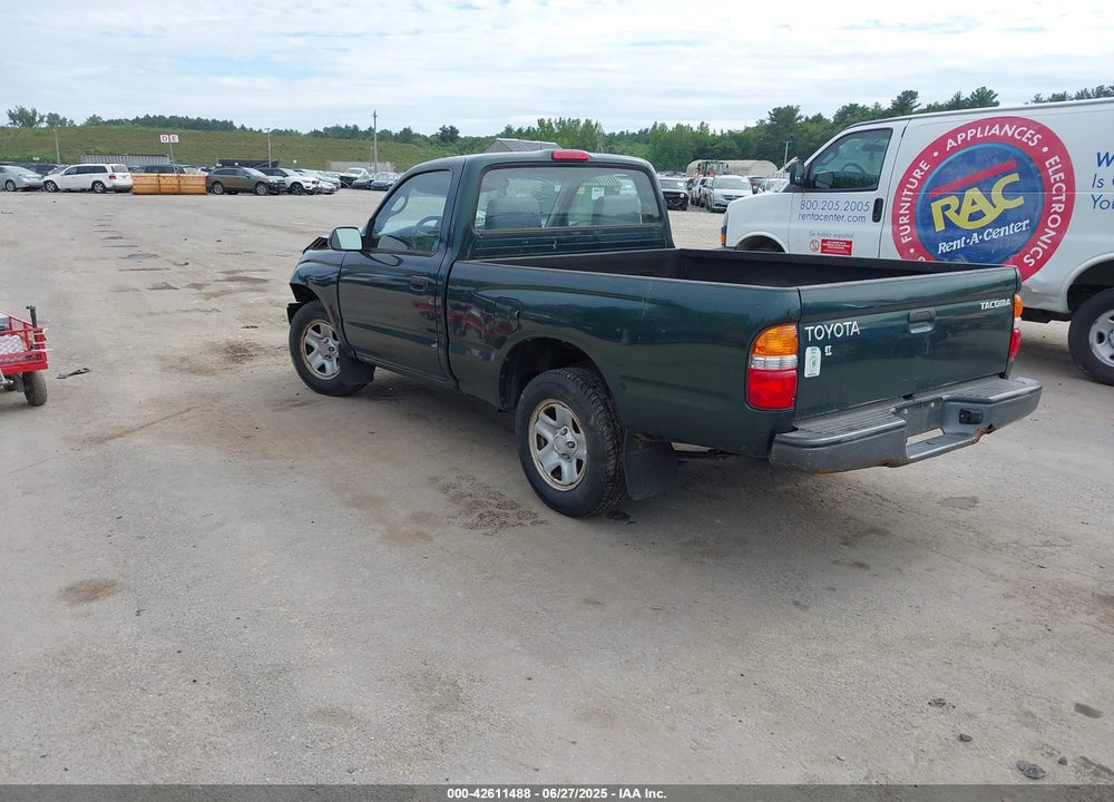 2002 TOYOTA TACOMA VIN: 5TENL42N52Z119257