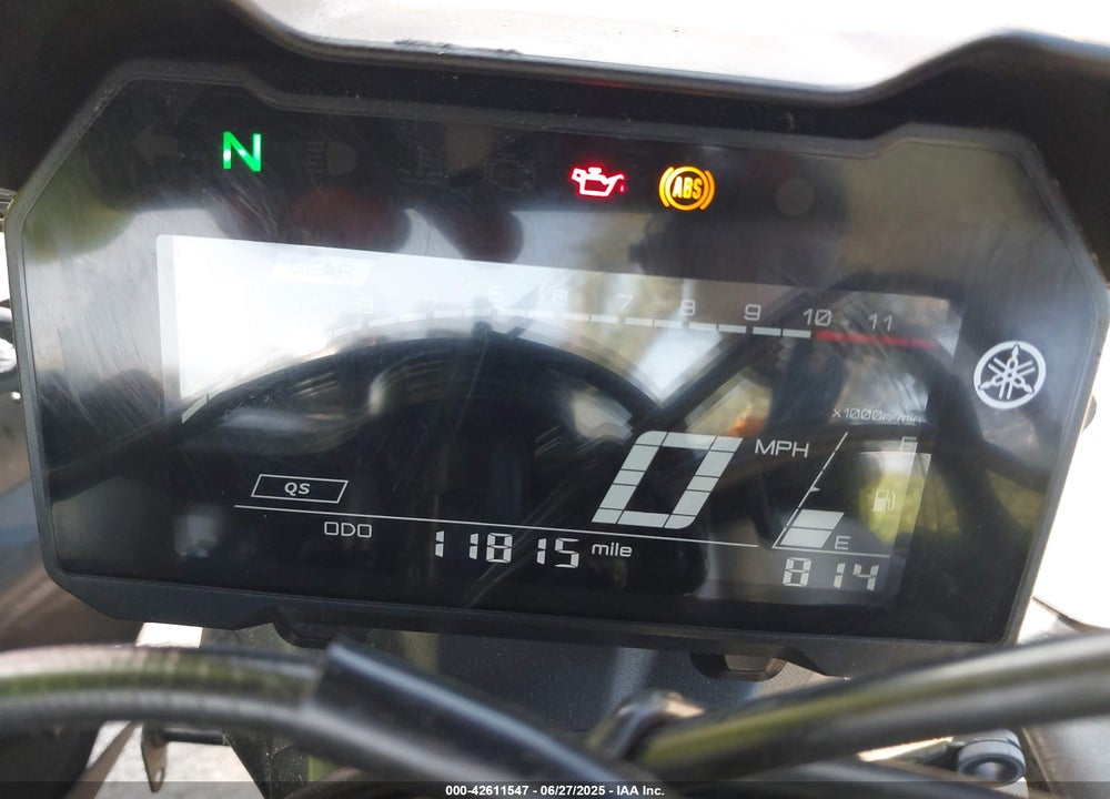 2023 YAMAHA YZFR7 VIN: JYARM38Y7PA001881