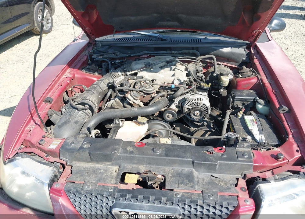 2000 FORD MUSTANG VIN: 1FAFP4047YF132848