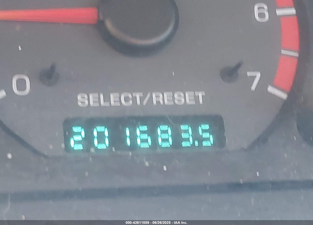 2000 FORD MUSTANG VIN: 1FAFP4047YF132848