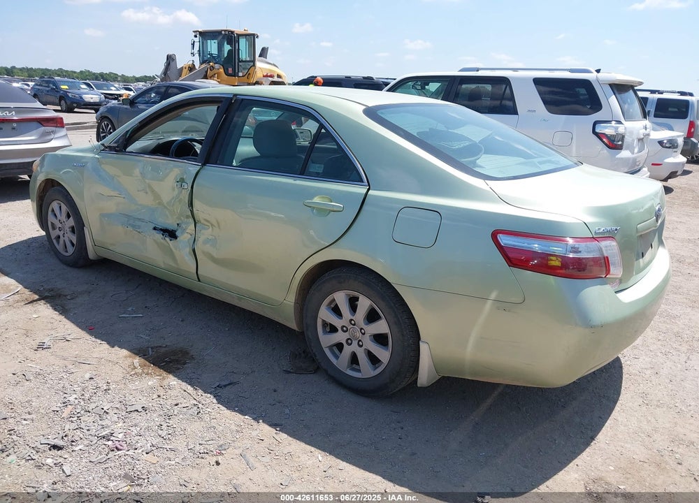 2008 TOYOTA CAMRY HYBRID VIN: 4T1BB46K78U036402