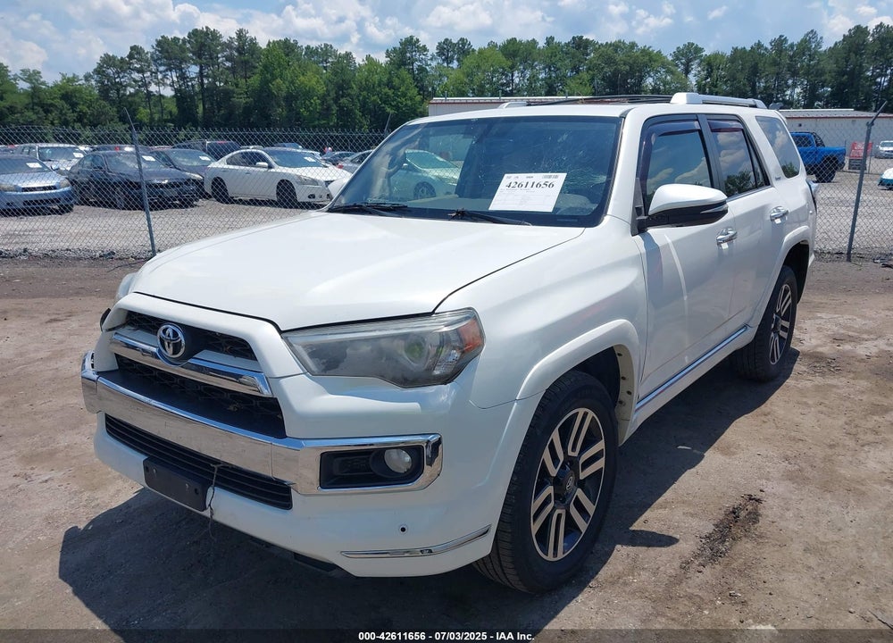 2014 TOYOTA 4RUNNER LIMITED VIN: JTEBU5JR2E5165643