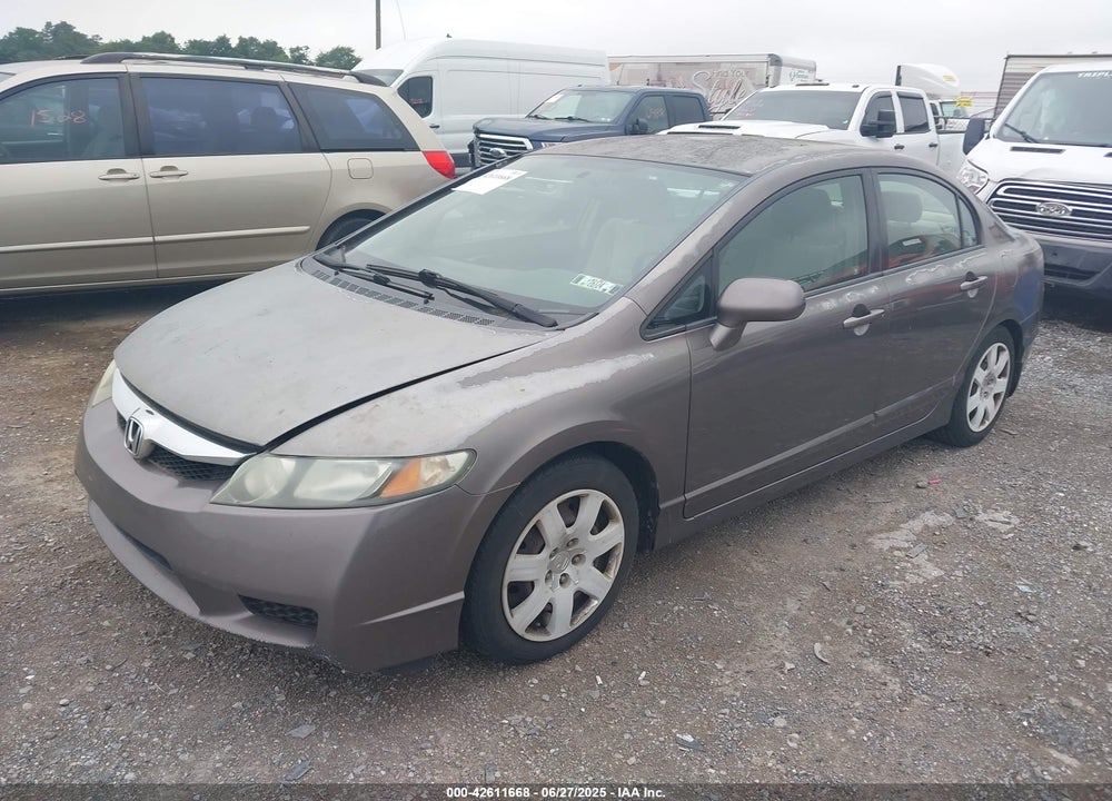 2010 HONDA CIVIC VIN: 2HGFA1F52AH536592