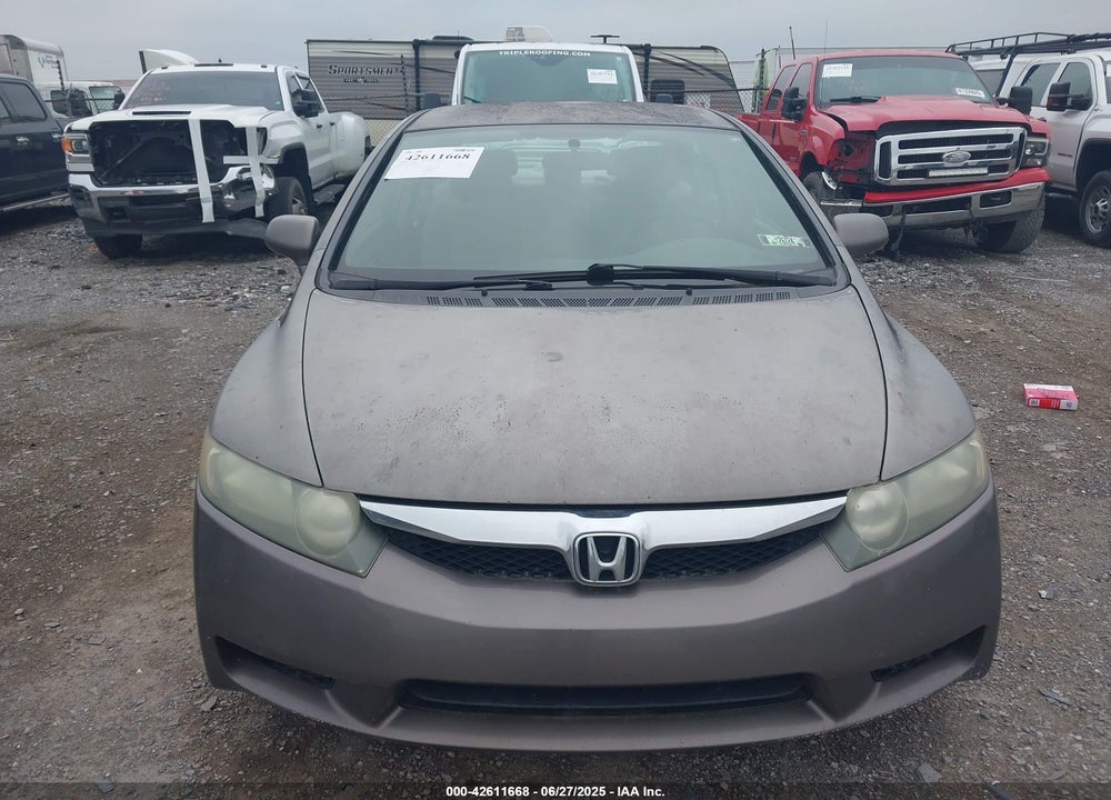 2010 HONDA CIVIC VIN: 2HGFA1F52AH536592