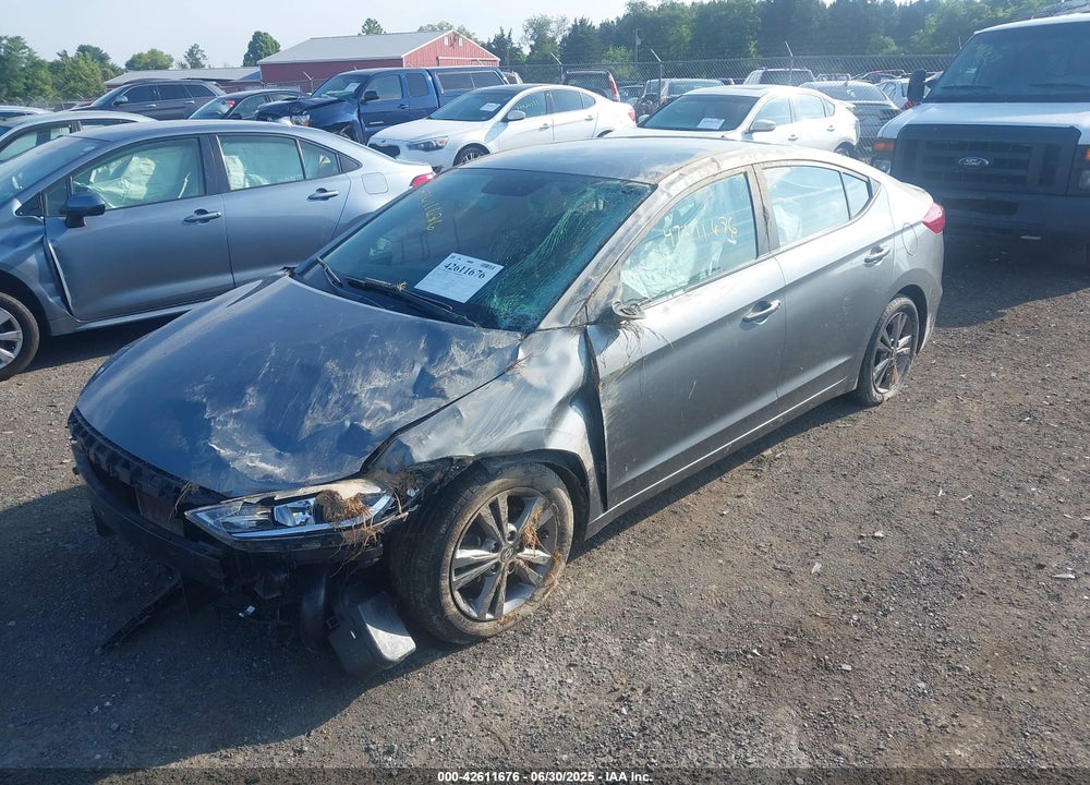 2017 HYUNDAI ELANTRA VIN: KMHD84LF6HU243278