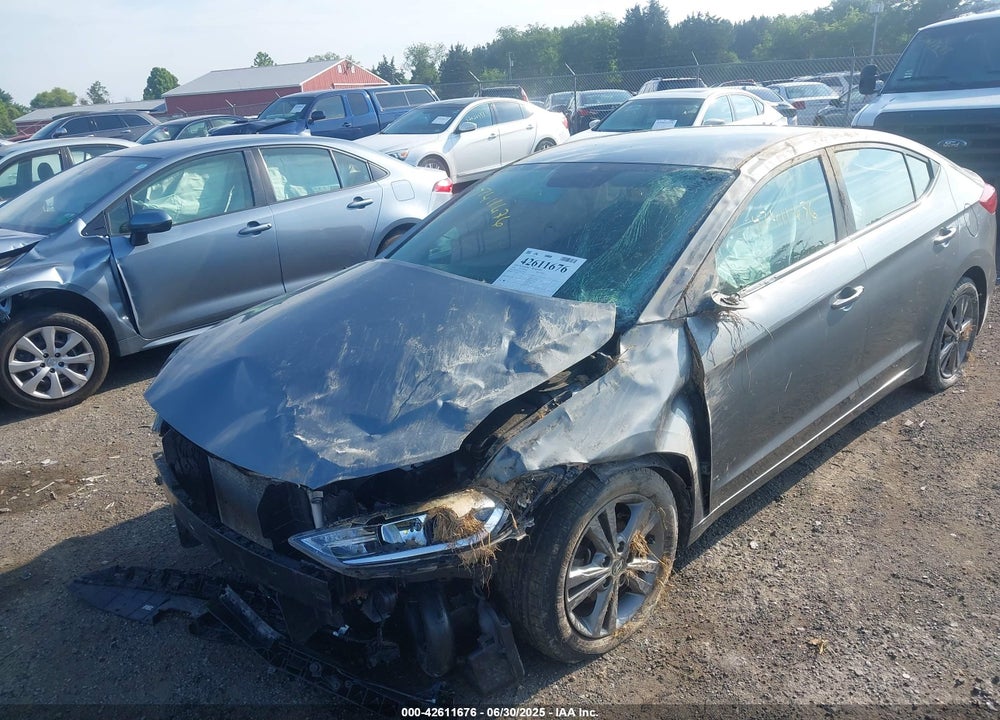 2017 HYUNDAI ELANTRA VIN: KMHD84LF6HU243278