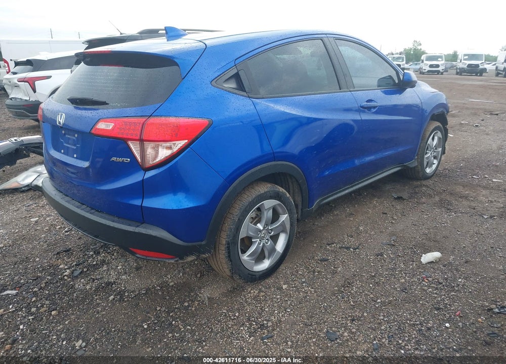 2018 HONDA HR-V VIN: 3CZRU6H31JG714675