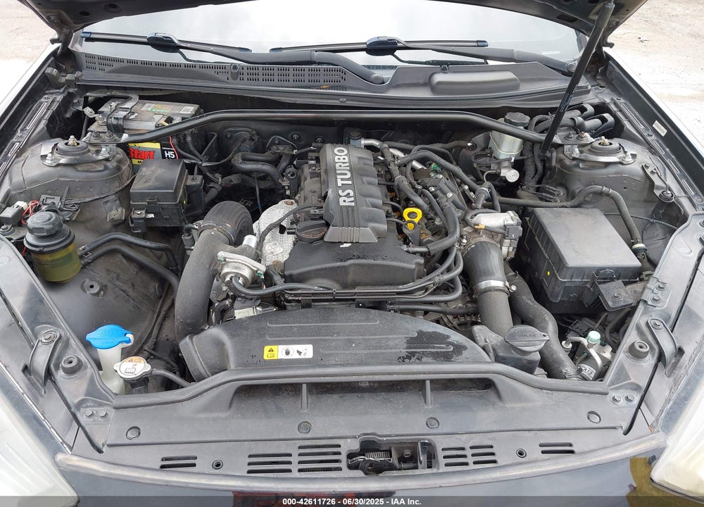 2013 HYUNDAI GENESIS VIN: KMHHT6KD3DU080174