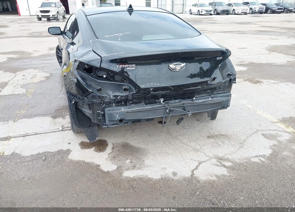 2013 HYUNDAI GENESIS VIN: KMHHT6KD3DU080174