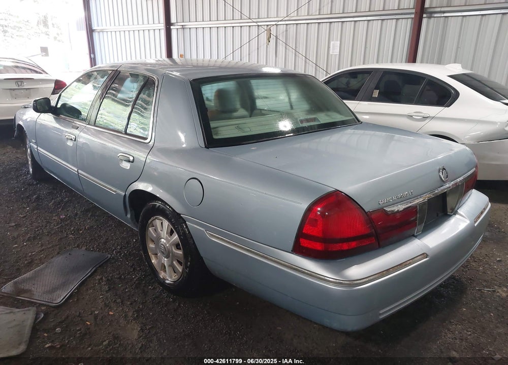 2003 MERCURY GRAND MARQUIS LS VIN: 2MEFM75W73X661792