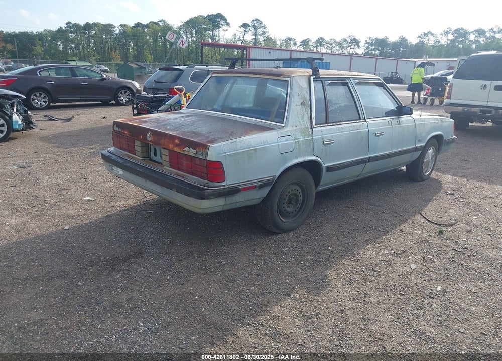 1988 DODGE ARIES LE VIN: 1B3BD46K1JF101156