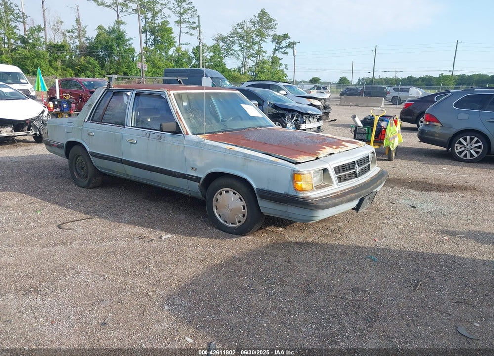 1988 DODGE ARIES LE VIN: 1B3BD46K1JF101156