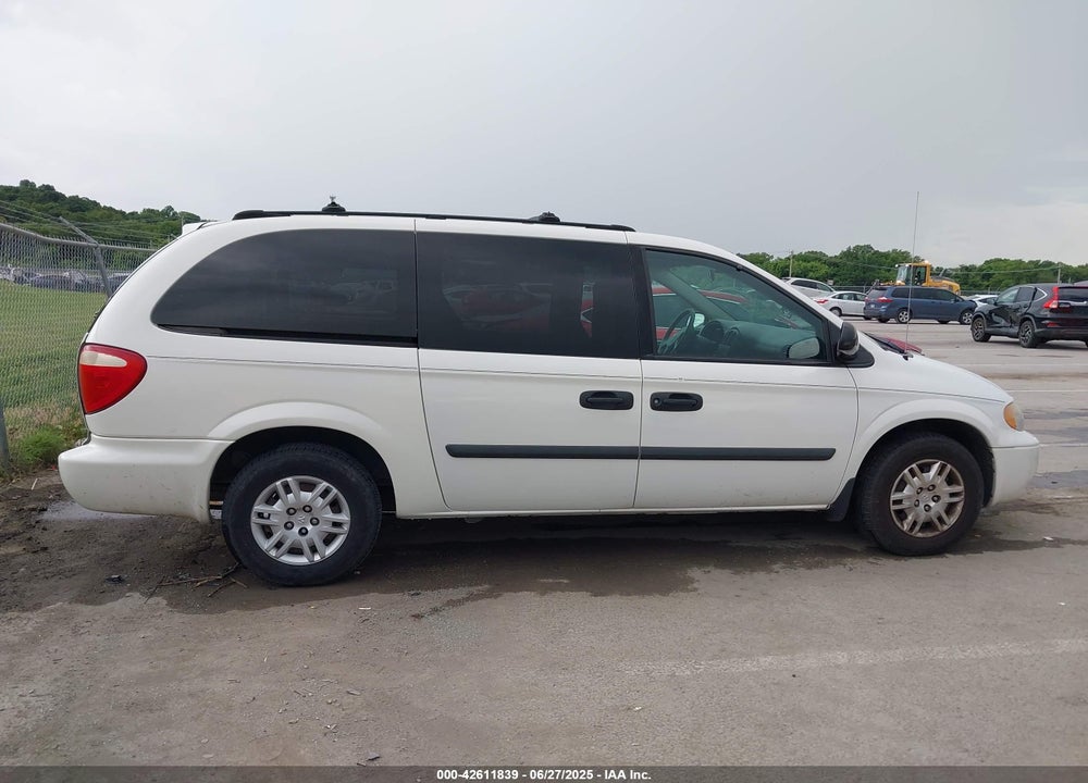 2005 DODGE GRAND CARAVAN SE VIN: 1D4GP24R65B191887