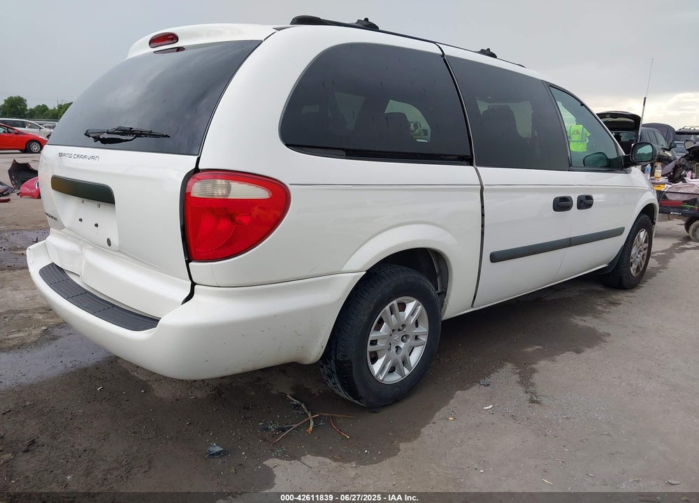 2005 DODGE GRAND CARAVAN SE VIN: 1D4GP24R65B191887