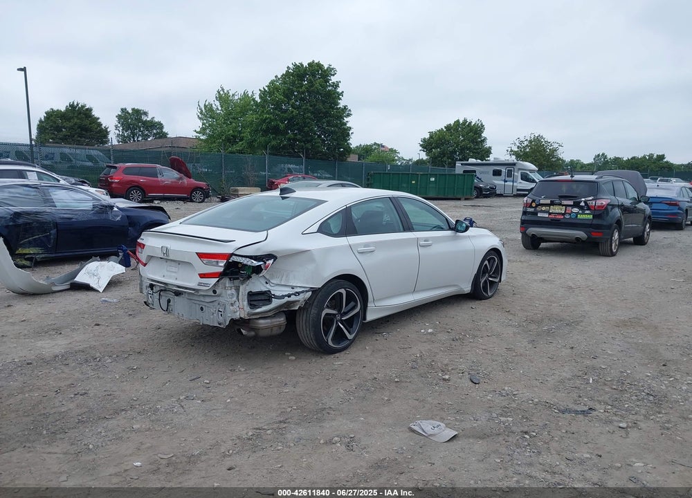 2021 HONDA ACCORD VIN: 1HGCV1F45MA019773