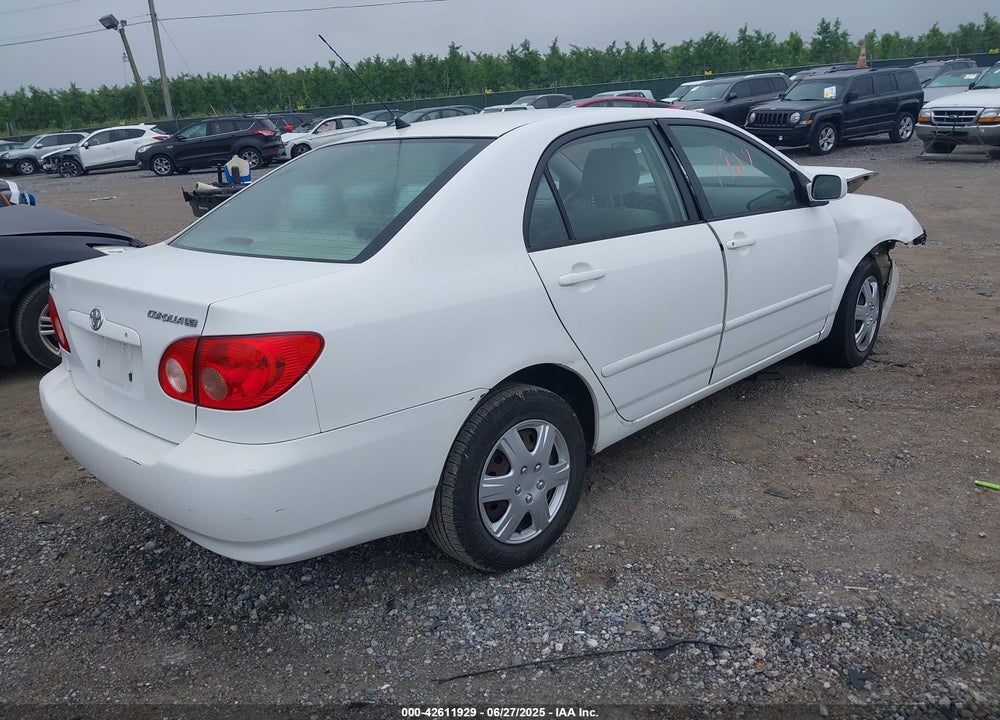 2007 TOYOTA COROLLA VIN: JTDBR32EX70108886