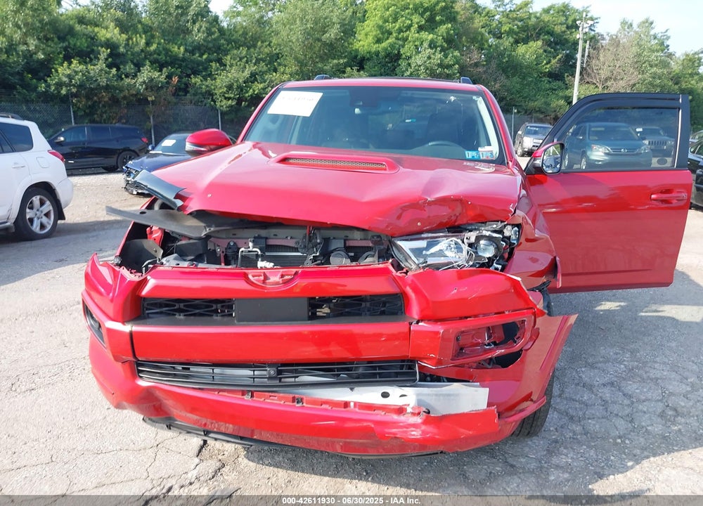 2022 TOYOTA 4RUNNER VIN: JTESU5JR2N6013405