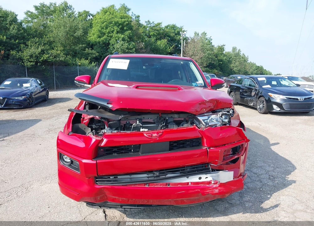2022 TOYOTA 4RUNNER VIN: JTESU5JR2N6013405