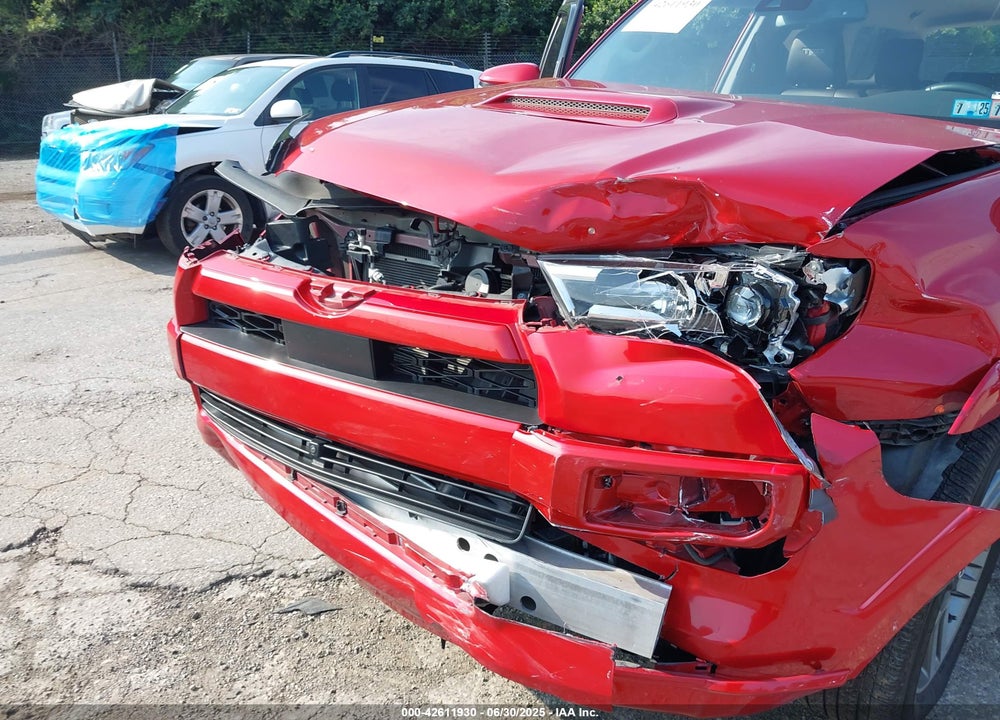 2022 TOYOTA 4RUNNER VIN: JTESU5JR2N6013405