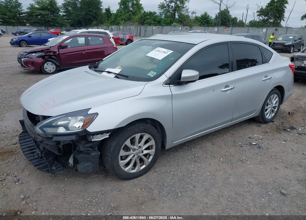 2018 NISSAN SENTRA SV VIN: 3N1AB7AP8JL639060