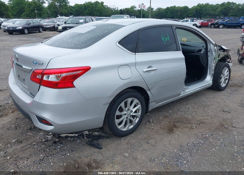2018 NISSAN SENTRA SV VIN: 3N1AB7AP8JL639060