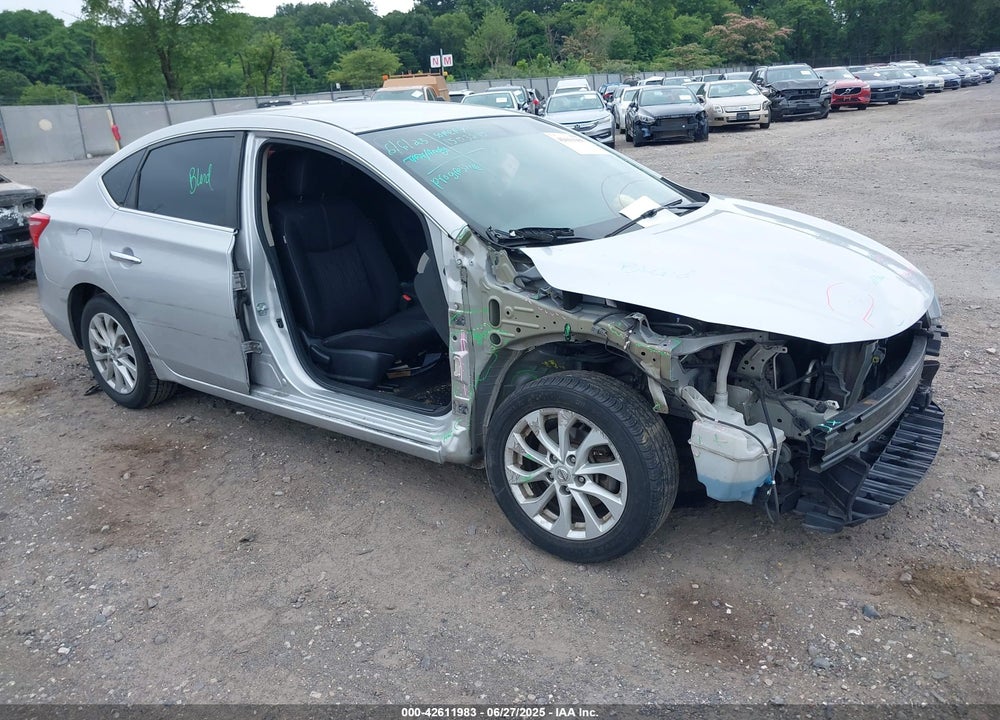 2018 NISSAN SENTRA SV VIN: 3N1AB7AP8JL639060