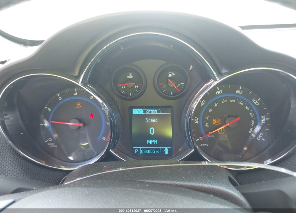 2015 CHEVROLET CRUZE VIN: 1G1PG5SB3F7299126